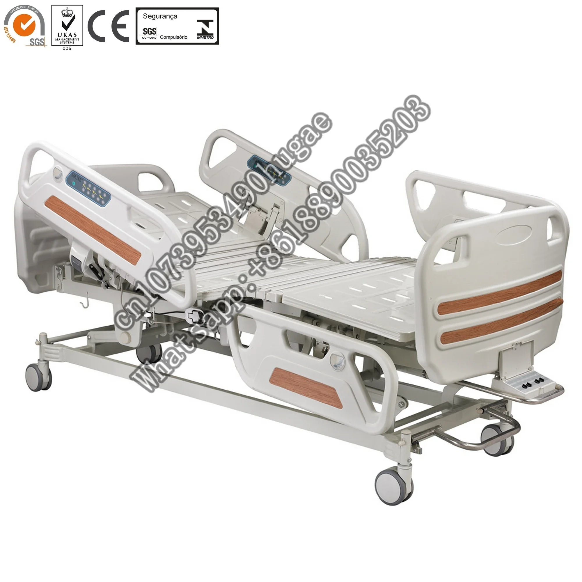 

Factory price Supply High Quality Five Function Electric Patient Bed for Hospital