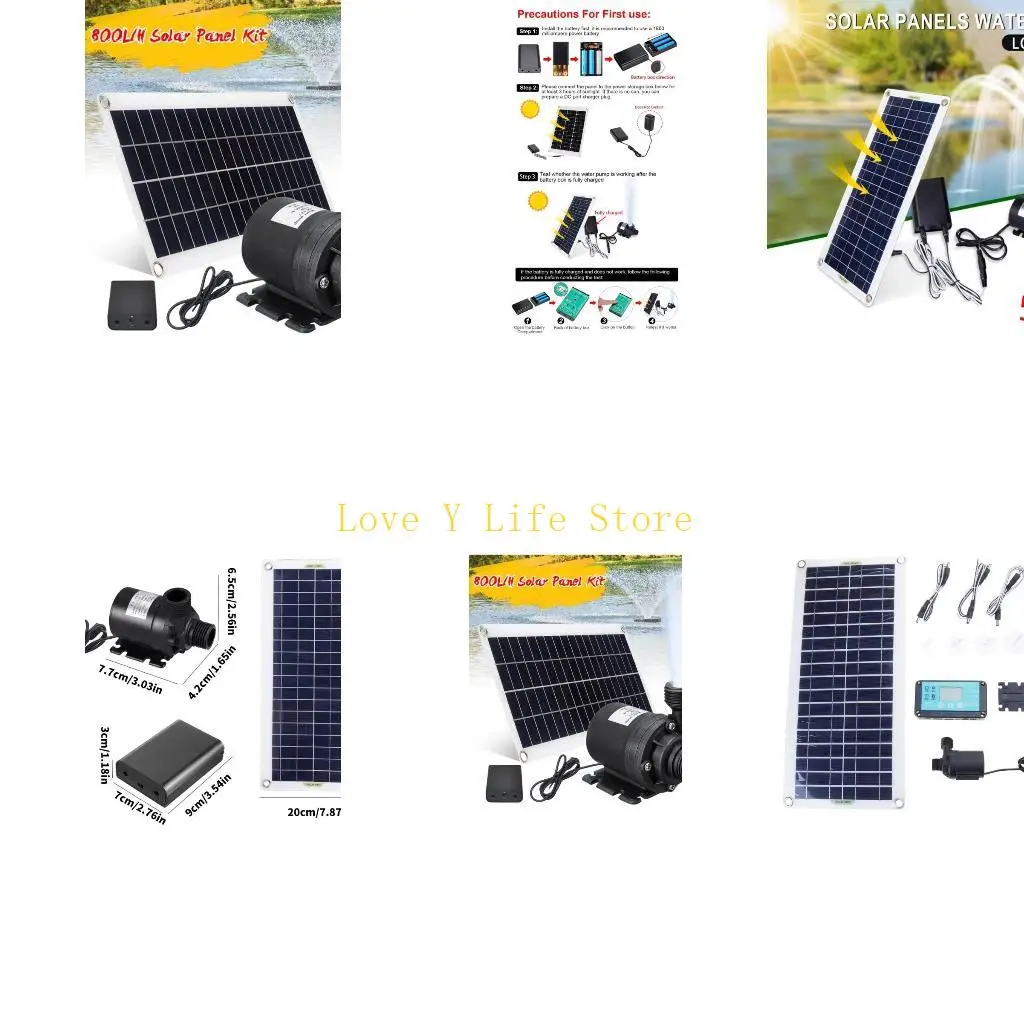 

L74C Солнечная гидропоническая головка насоса тихий