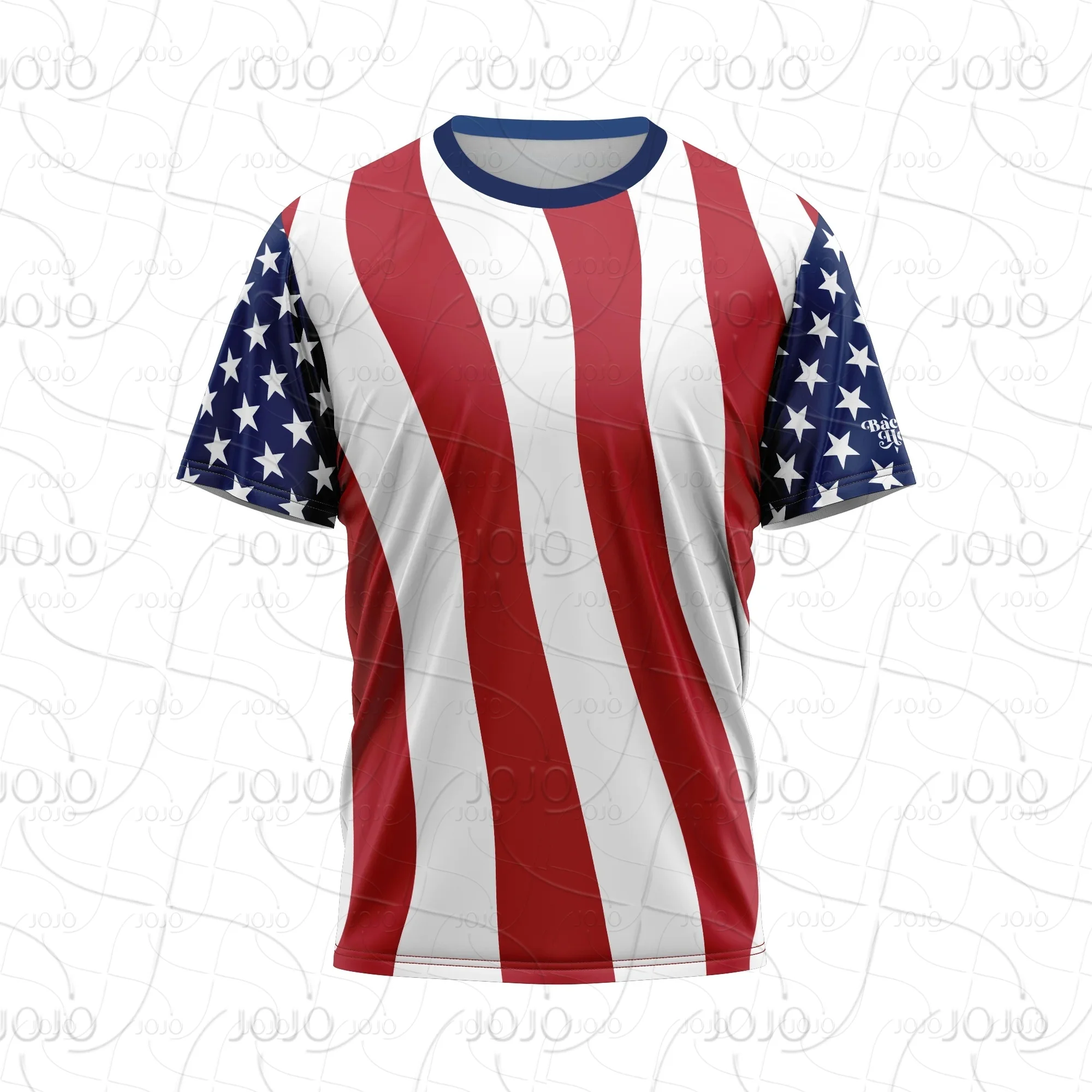 

Футболка с американским флагом, мужская и женская спортивная футболка для бега, мотоцикла, горного велосипеда, внедорожные велосипедные быстросохнущие трикотажные изделия Down Hill BMX