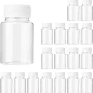 Reloadable Dichtflaschen, Reagenzflaschenbehälter, Plastikschraube Deckel, 15 ml, 20 ml, 30 ml, 50 ml, 100 ml, 10pcs 8 Hauptverkaufsflasche 20 ml - №6
