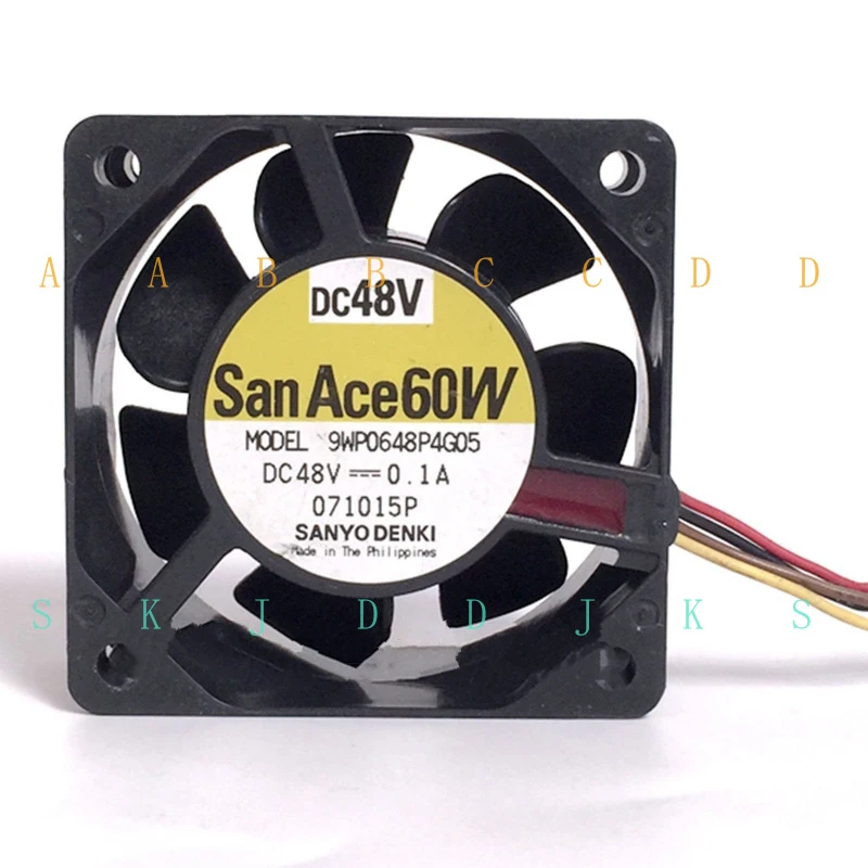 

M New 9WP0648P4G05 San Ace60W 48V 0.1A cooling fan For SANYO