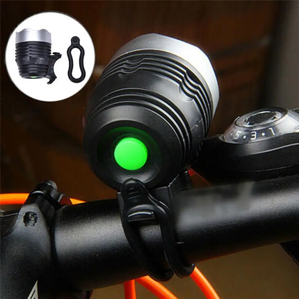 Bike Light 3 Modes Waterproof Plastic Bicyle Front Headlight Headlamp for Bike Bicycle Led Light Bicycle Headlight