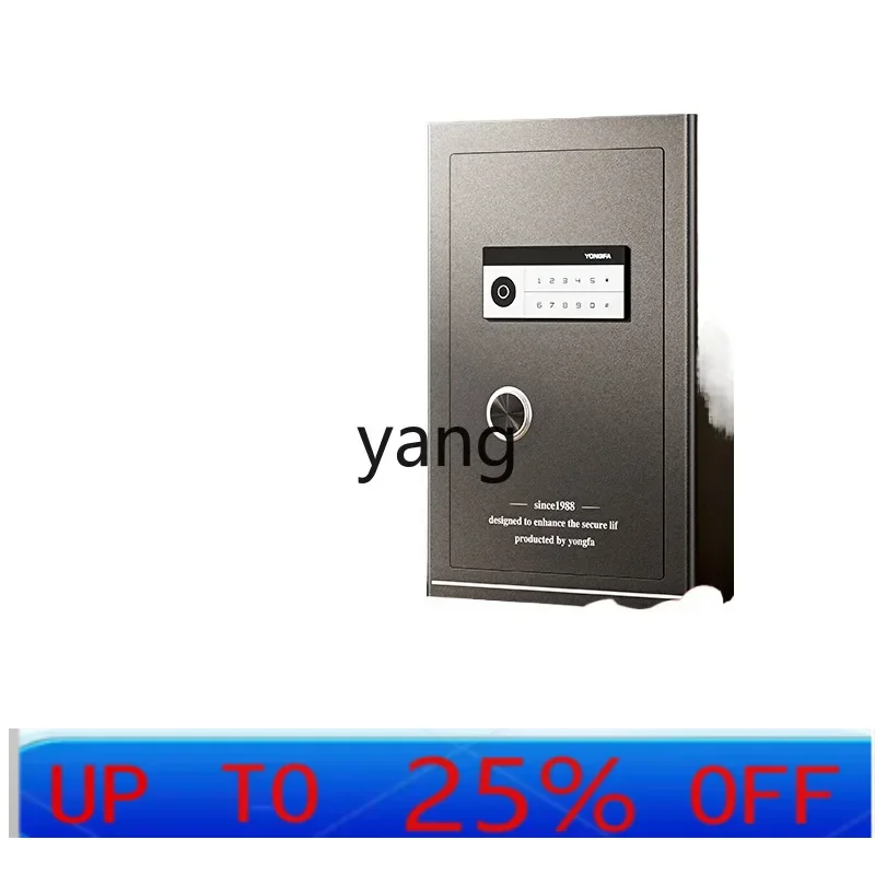 

Сейф LHH: умный, с функцией распознавания отпечатков пальцев, огнестойкий, противоугонный, полностью стальной, с электронным кодовым замком и ключом.