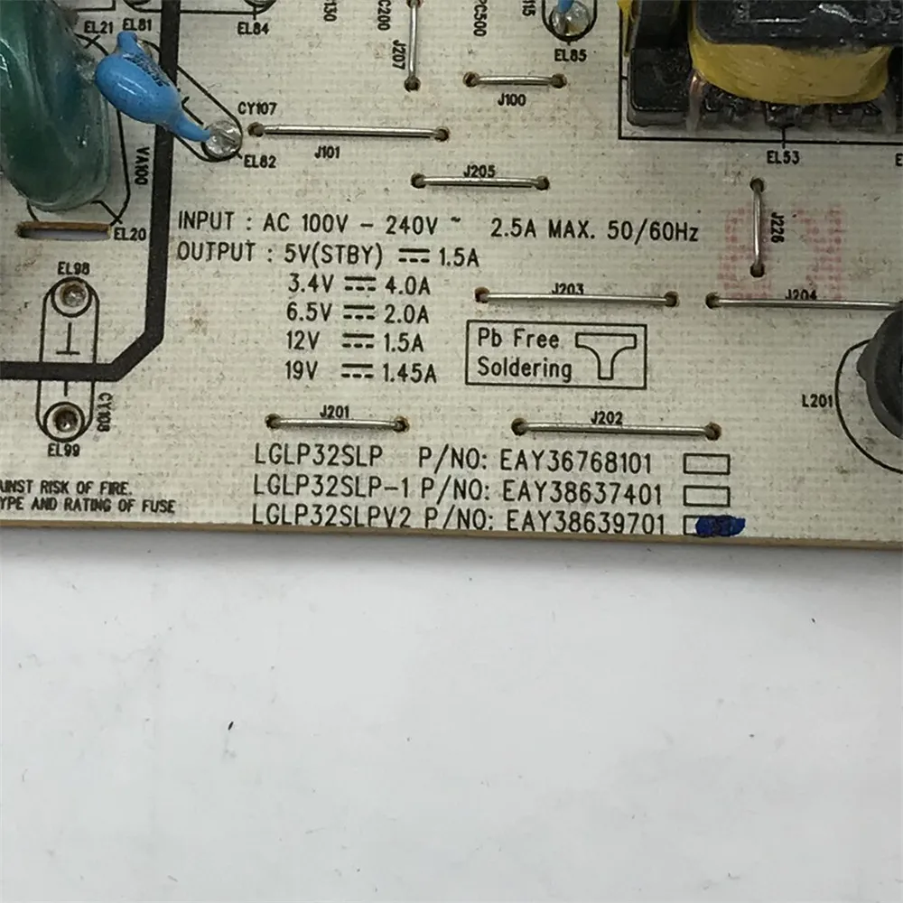 EAY38639701 LGLP32SLPV2 Power Supply Power TV Plate Power Supply Card Professional TV Accessories 32LB9R-TB 32LC7R-TA