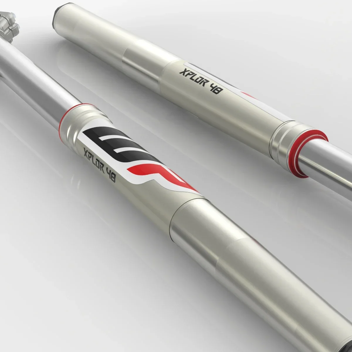 Pegatina reflectante para motocicleta de Motocross, calcomanías de suspensión Showa para horquilla Kyb Wp para Yamaha, Honda, Suzuki, Ktm, Kawasaki, Benelli