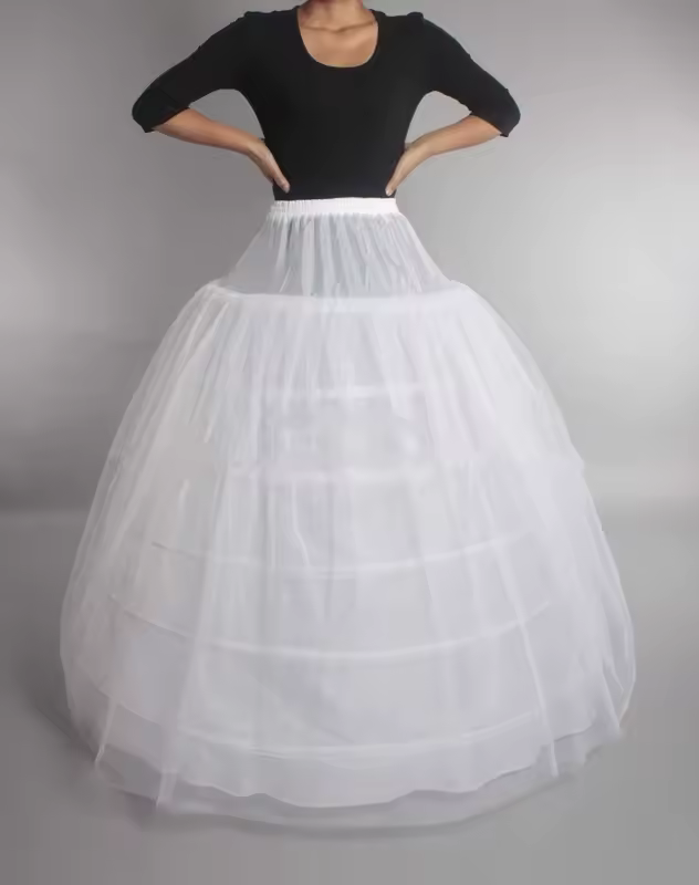 Hot Bridal Wedding Petticoat Underskirt Prom Plus Size Hoop Crinoline 12 Styles Customized - Image 10