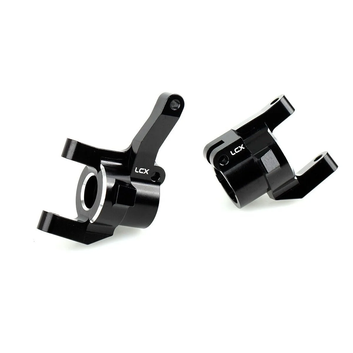 LCX Racing 1/6 RC Crawler CNC aluminio AR90 nudillo de dirección C portadores de buje para Axial SCX6 actualizaciones piezas Accesorios