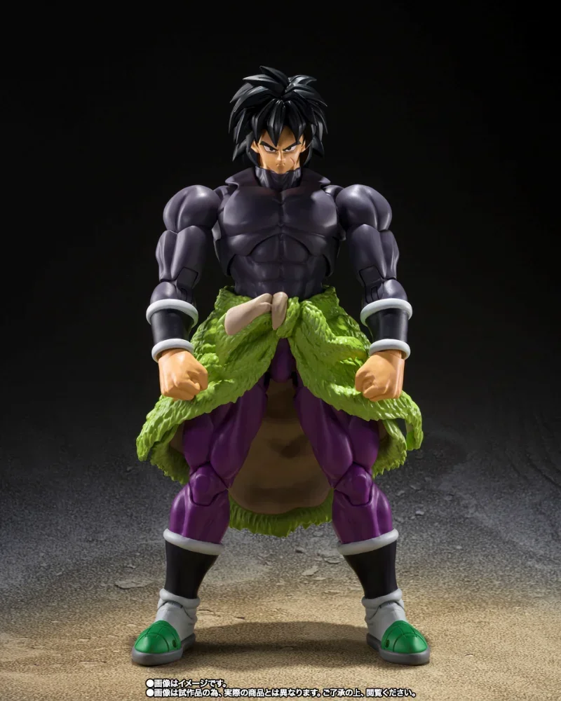 Bandai Original Dragon Ball Super Anime Figure SUPER HERO SHF Broli Action Figure Toys for Kids Gift Collectible Ornament Model