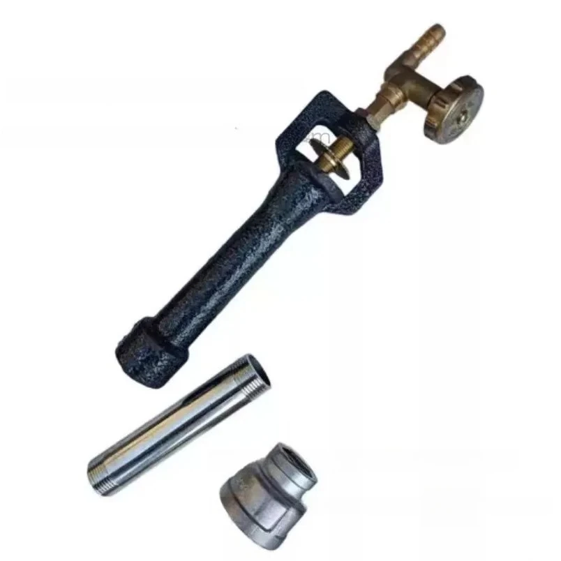 Stainless Steel High-Temperature Resistant Burner Gas Propane Forge Burner Melting Gold Silver Copper Furnace Flamethrower Tool