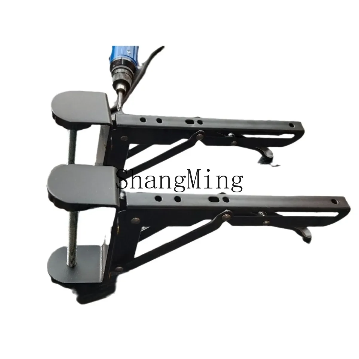 CLL No Punch Keyboard Bracket Slide Rail Keyboard Rack Free Installation Desktop Clip Table Computer Stand
