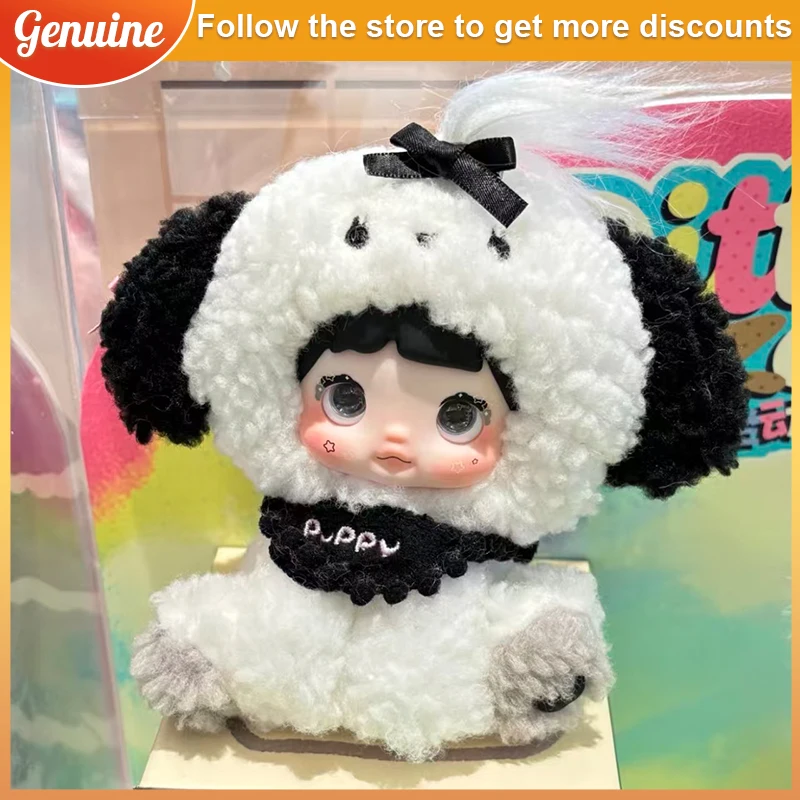 Nova caixa cega de vinil da série nommi sentado zoológico-bolsa fofa pingente boneca presente misterioso da moda para amigos de aniversário de natal