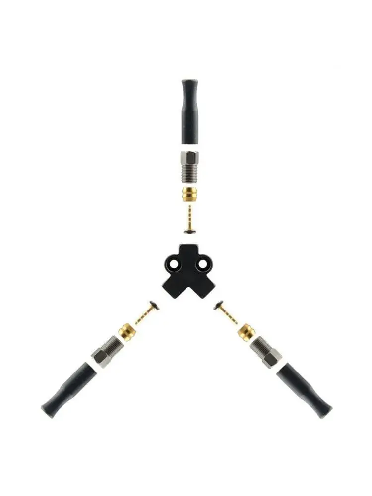 AliExpress MEROCA 1 Pc Bike Hydraulic Oil Brake Splitter 45°/90° Aluminum 1 To 2 3-way Oil Pipe Distribution Valve Connector Bicycle Brakes Parts
