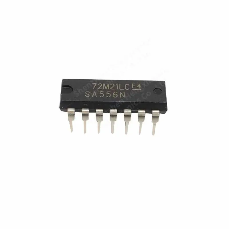 5 pezzi SA556N chip timer a doppia precisione DIP-14 In linea