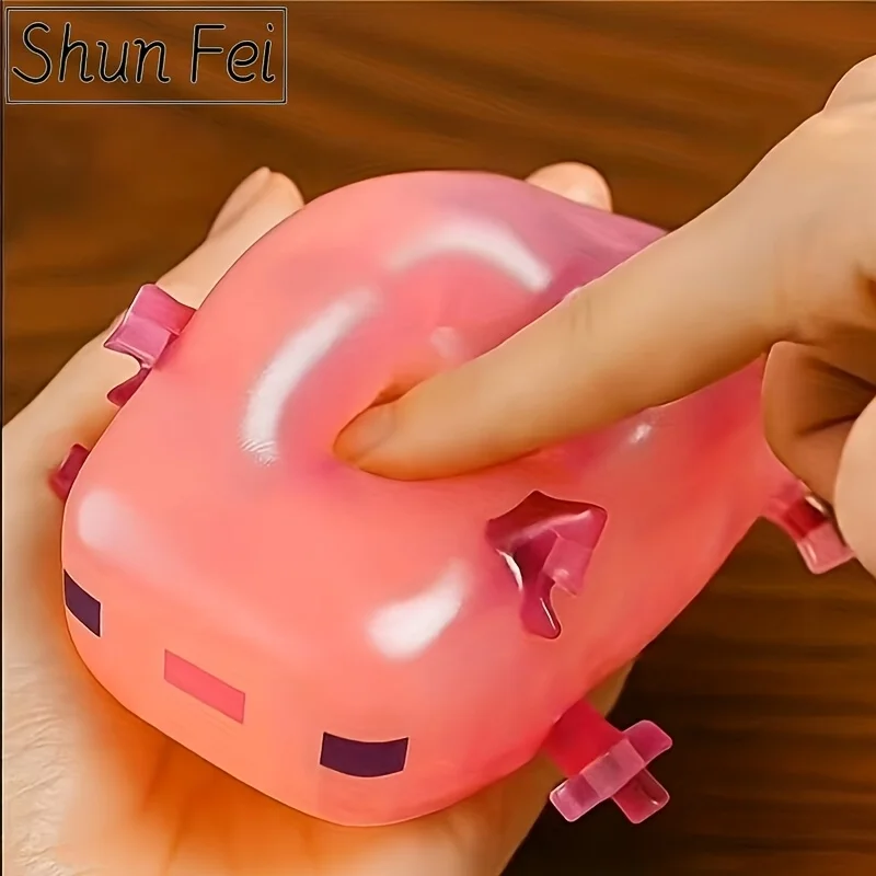 

Shun Fei Children's Sensory Relax Toys - Soft and Relaxing Pink Toys, Made of Durable Polyurethane Material, Suitable for Classr