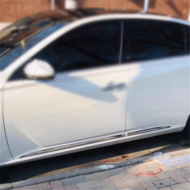 

WELKINRY For Nissan Altima L34 6th Generation 2019-2025 Teana 4th Gen ABS Chrome Car Body Door Side Moulding Bar Cover Trim