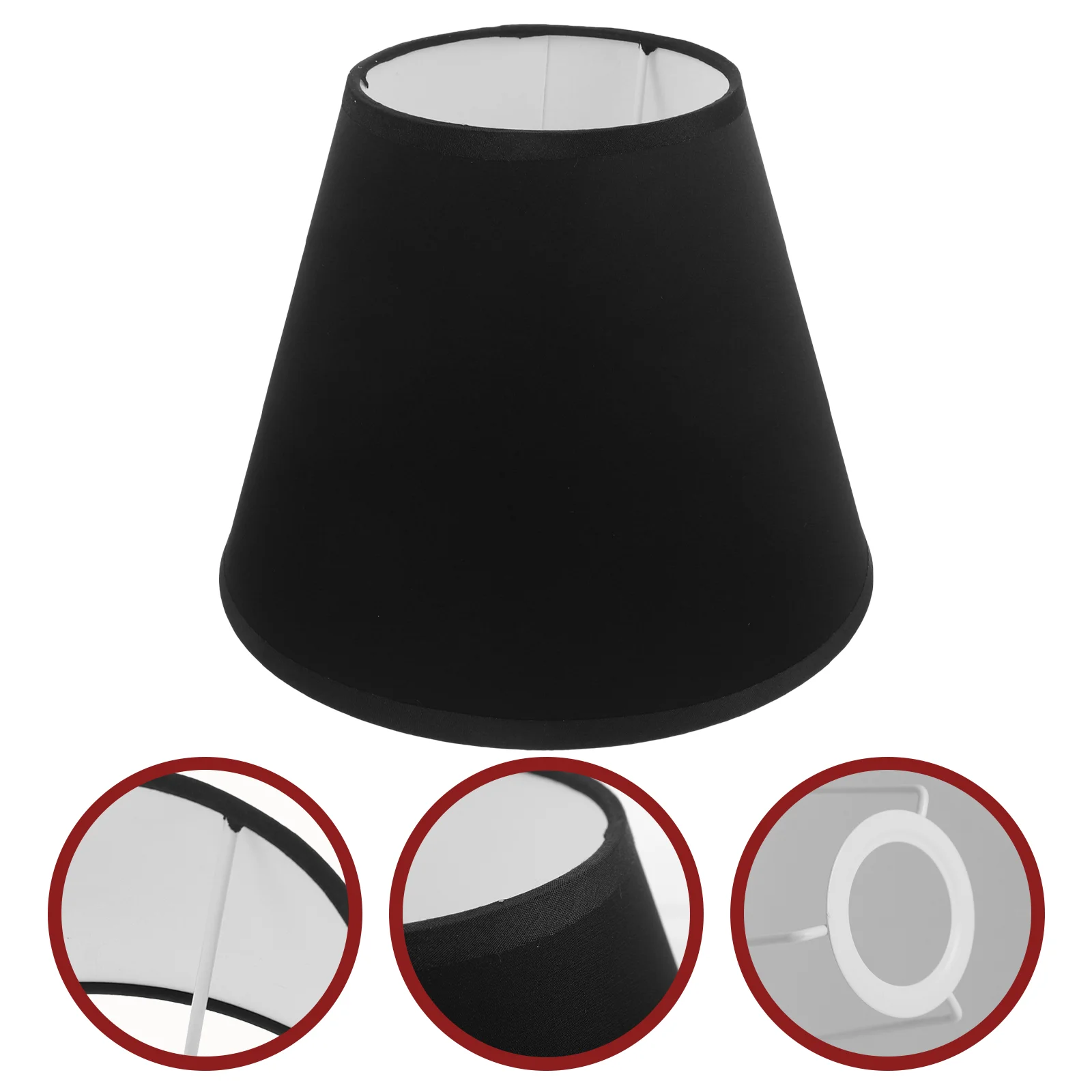 Lamp Shade Light Accessories Barrel Shades Supply Small Lampshade for Wall Sconce Lights