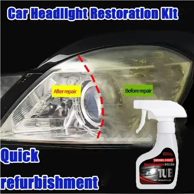 

QC12 Комплект для восстановления автомобильных фар Польщи и восы для ремонта Уменьшение пожелтения Предотвращение окисления и демитефа
