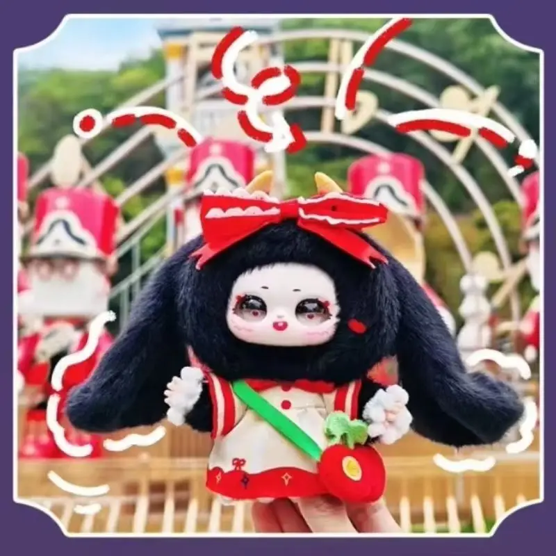 サマエル V2 ドリーム・オブ・パラダイス シリーズ 漫画風 ブラインドボックス 可愛い 大きな耳のぬいぐるみ ビニール製顔 ペンダント デスクトップ飾り ミステリーギフト