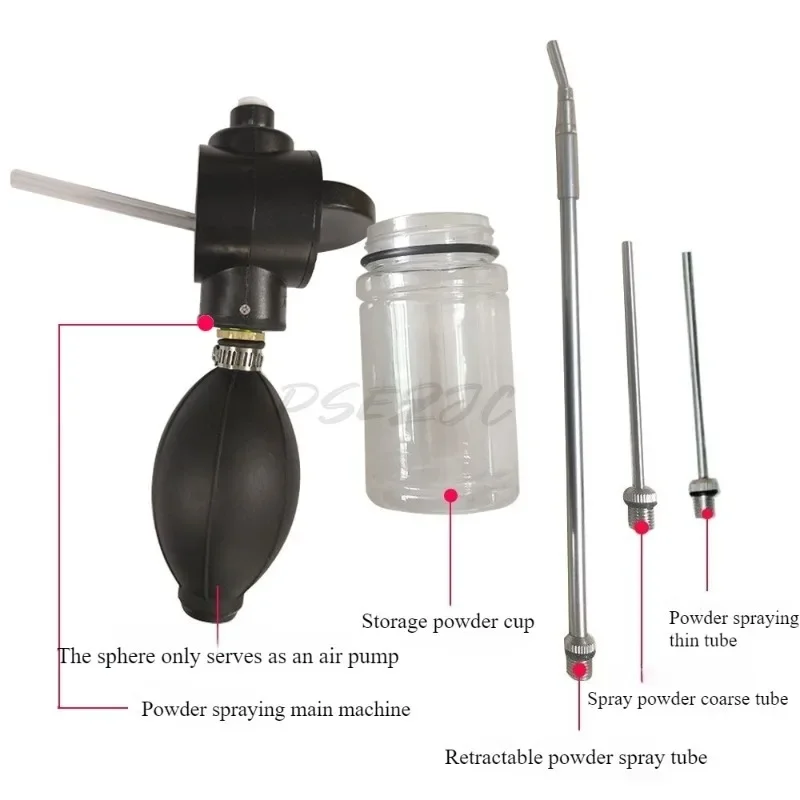 Silicone Ball Insecticide and Powder Sprayer for Cockroach Control and Termite Prevention