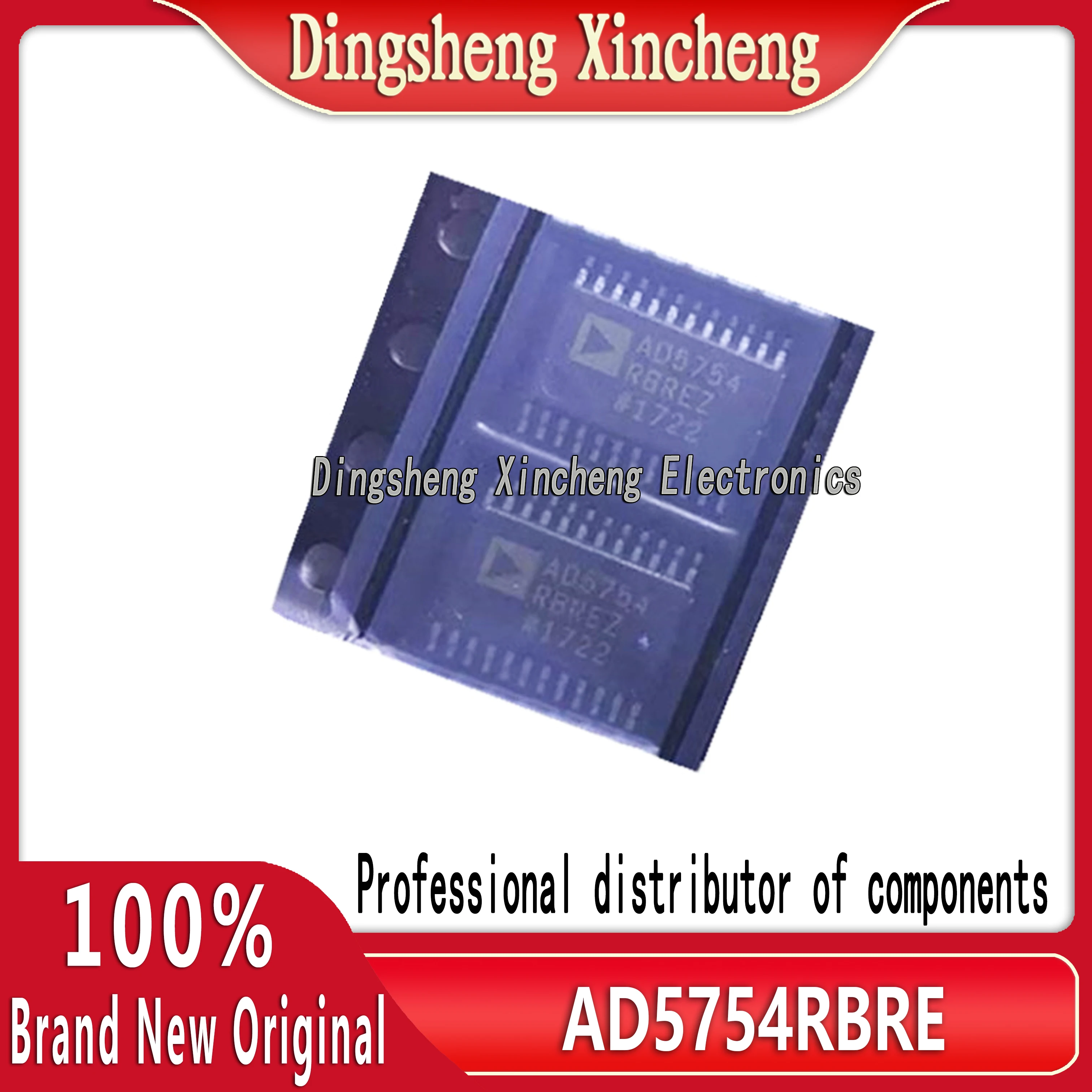 1pcs /LOT New Origin AD5754RBREZ AD5754RBRE AD5754 TSSOP24 Digital to analog converter DAC Chip IC New Original