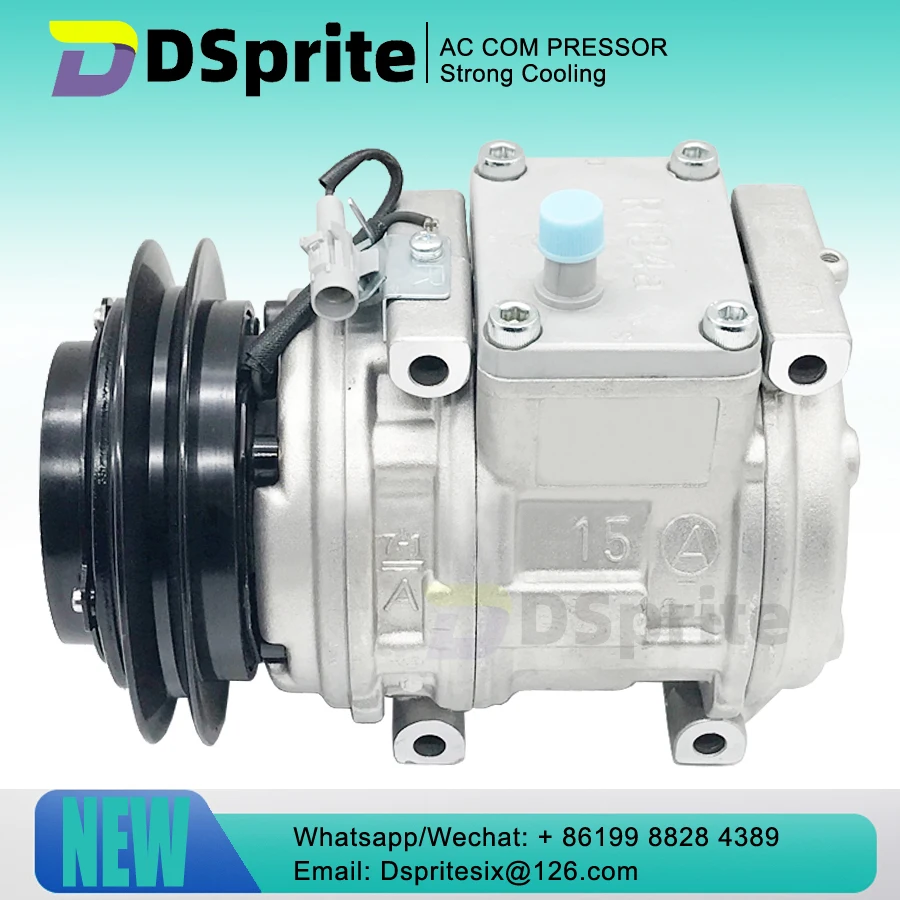 10PA15C A/C AC Compressor 4472000320 447200-072 for TOYOTA HILUX RN85 90 105 106 LANDCRUISER HZJ75 78 79 HDJ80 HZJ80 4473001520