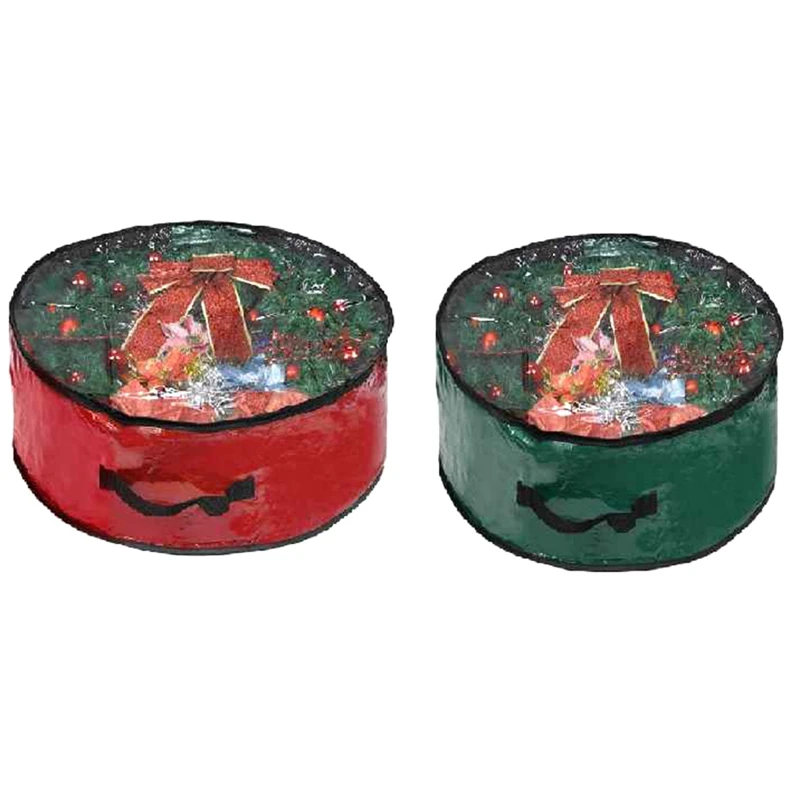 

Garland Storage Bag Garland Container With Transparent Window Is Convenient For Holiday Storage