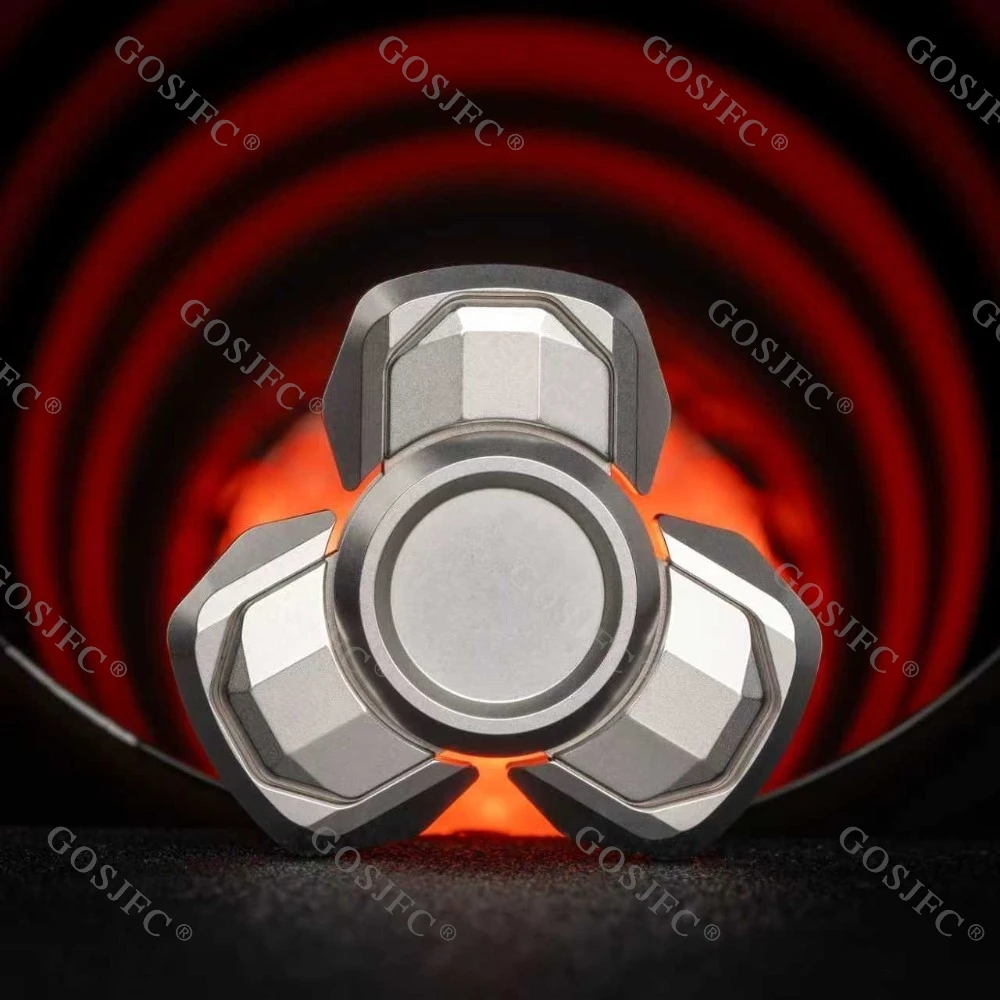 CY EDC XUANJIA Fidget Spinner Mini giroscopio de uñas abierta, Spinner de tres hojas, juguete para aliviar el estrés, juguetes para adultos