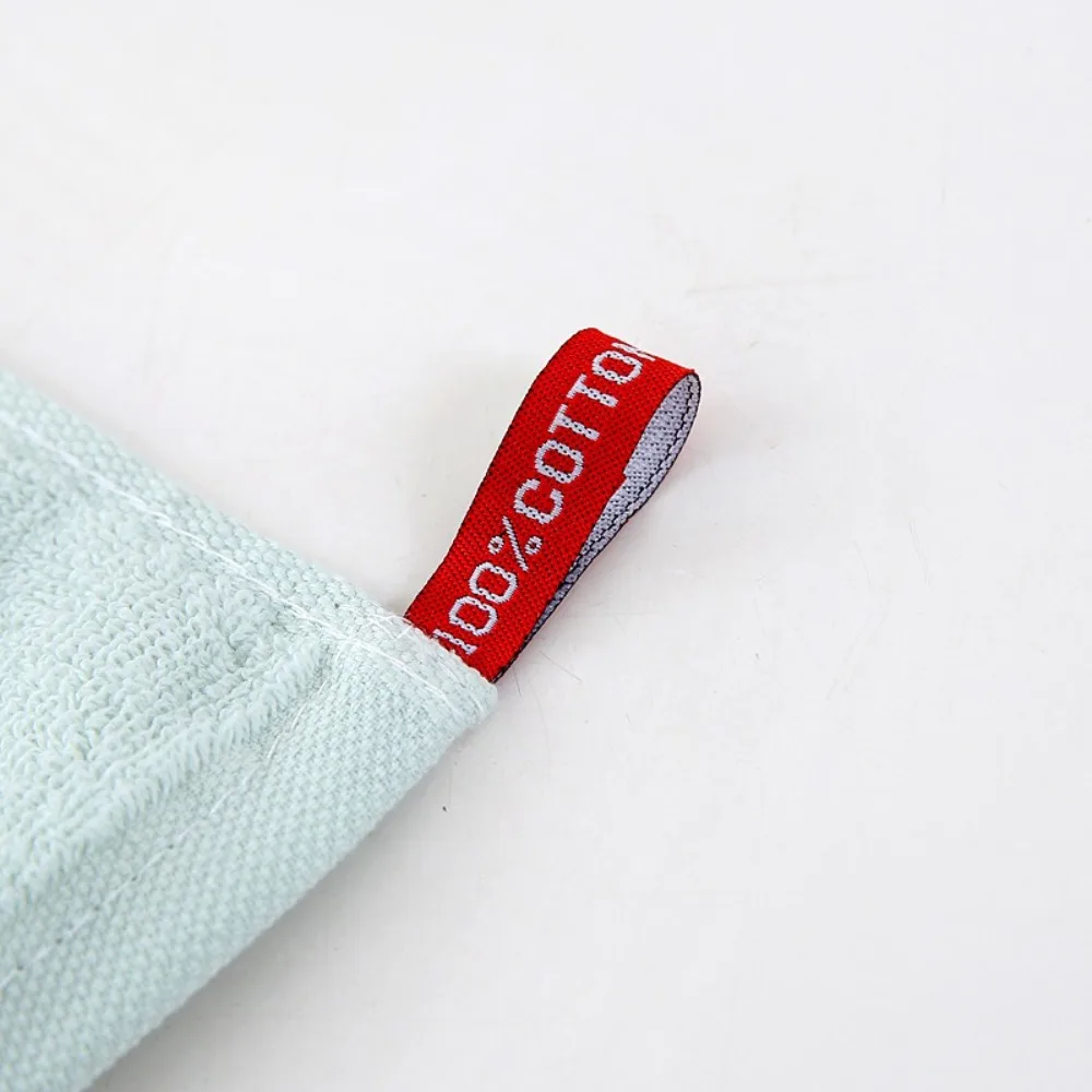 

Милые квадратные полотенца 25x25 см из хлопка с мультяшными животными, вышитые, супервпитывающие, для уборки