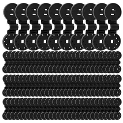 200Pcs/100Pcs/50Pcs Shade Cloth Clips Shade Fabric Clamps Grommets For Net Mesh Cover Sunblock Fabric In Garden Backyard