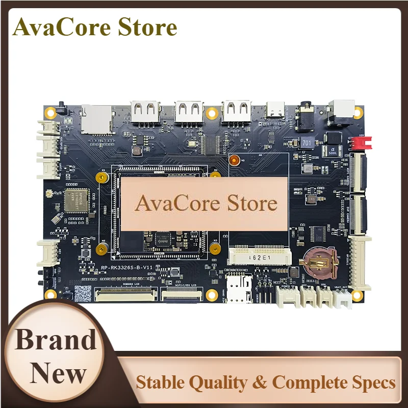 AvaCoreRockchip RK3326S Development Board Core Stamp Patch Board With Rongpin RP-RK3326S Genre PCBA