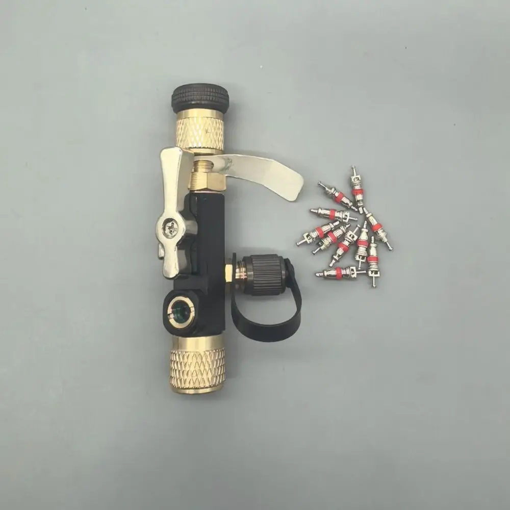 Magnetic HVAC Valve Core Installer Tool Air Conditioning Refrigerator Maintenance Repair Accessory Professional Copper Alloy Kit