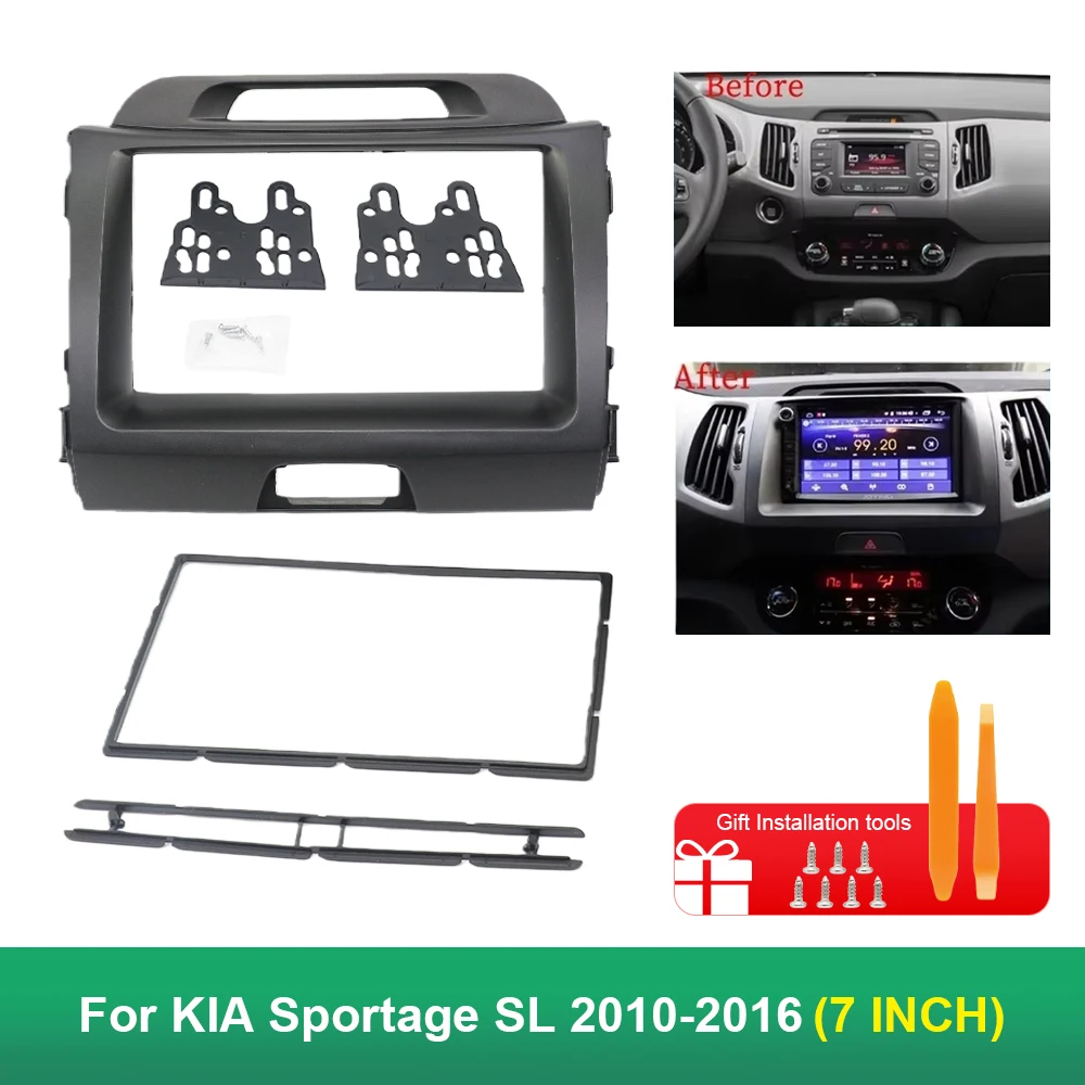 

7 inch 17.78cm Android Stereo Dash Kit for KIA Sportage SL 2010-2016 Radio Mount Panel