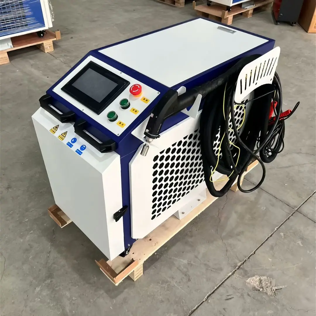 Water Cooling Laser Source Optional 4 in 1 Handheld Automatic Wire Feeding Fiber Laser Welding Machine for Metal Weld