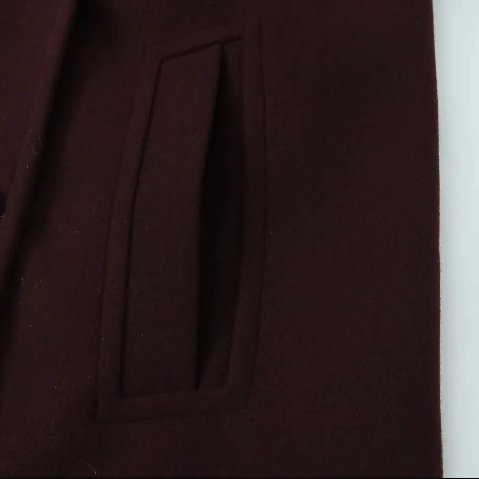 DiYiG WOMAN 2025 Winter New Fashion Multicolor Long Coat Chic Double-breasted Slim Long Sleeve Coat Outerwear Mujer