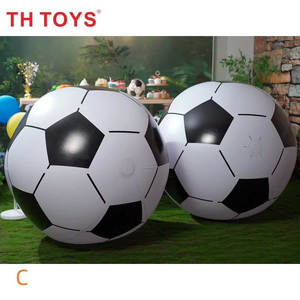 Grand ballon de football gonflable en plein air, basket-ball, baseball, ballons de plage gonflables personnalisés à vendre