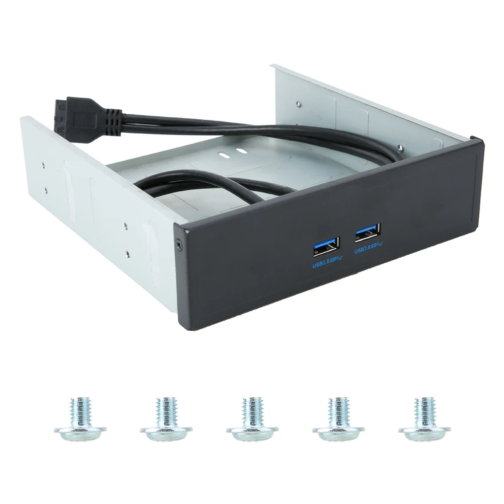

2-портовый USB-концентратор USB3.0 Передняя панель USB 3.0 Концентратор Передняя панель Высокоскоростной 20-контактный 2-портовый концентратор USB 3.0 Оптический диск Драйвер Передняя панель