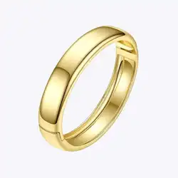 ENFASHION Blank Wide Cuff Bracelets For Women Accessories Gold Color Simple Minimalist Bangles Fashion Jewelry Wholesale B192029