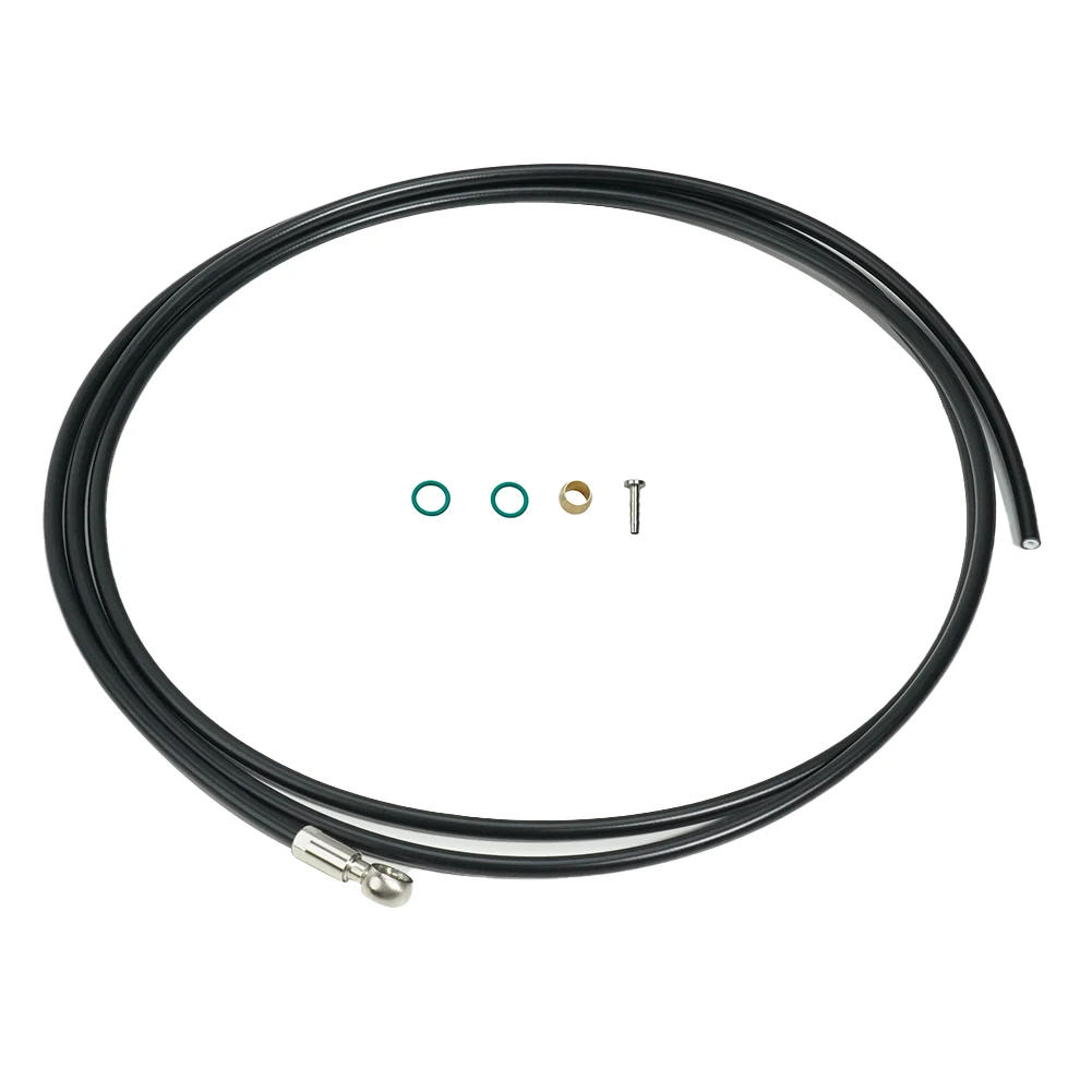 

Bike Brake Hose 60g Black 1 Set 2.0m*5.0mm Oil Needle Rubber Seal Adapter Components Hydraulic Olive High Quality