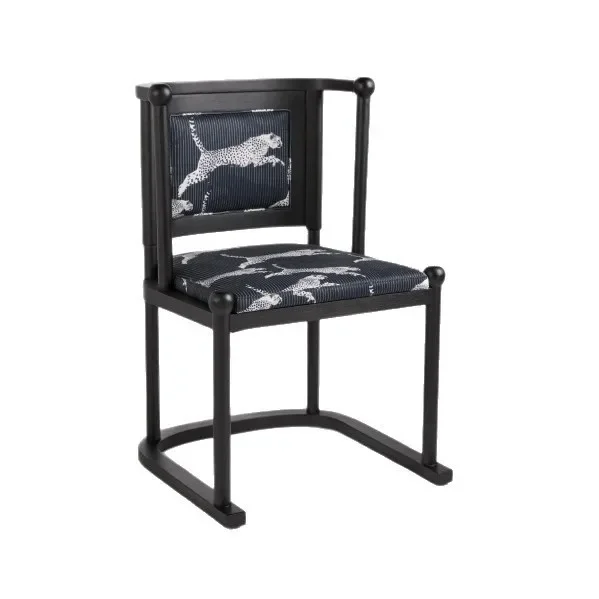 

French medieval dining table armchair home retro back chair