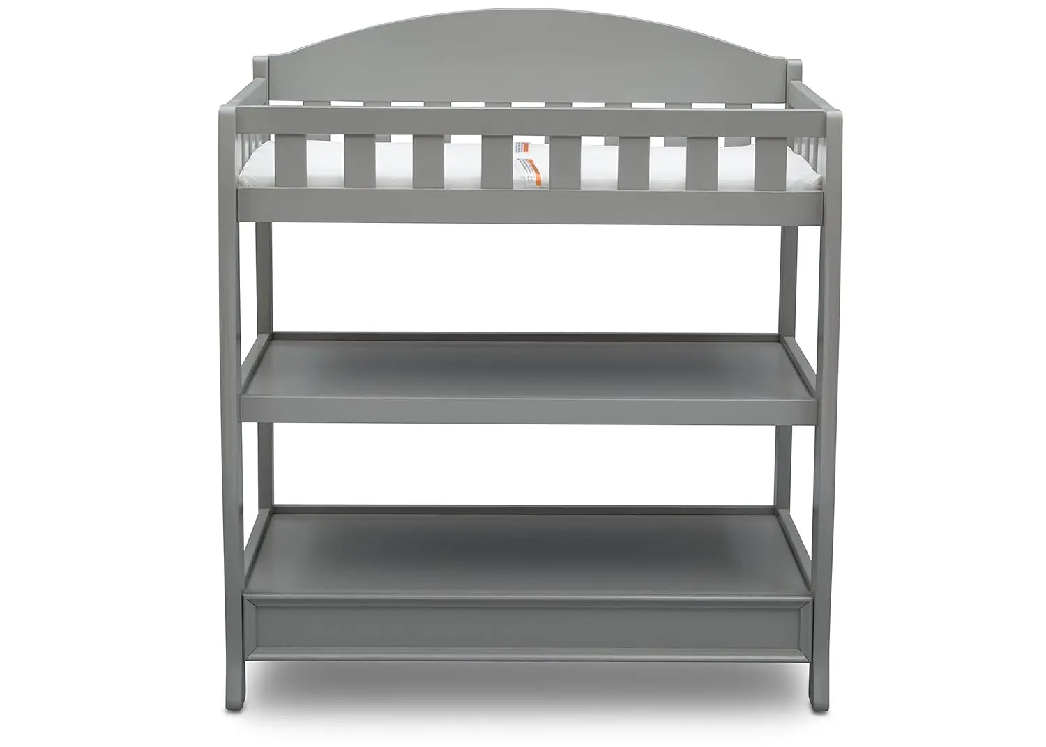 Children Infant Changing Table with Pad, Grey