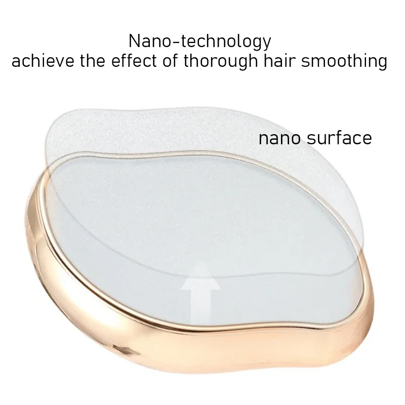 Physical Exfoliation Hair Removal Eraser Nano Epilator Painless Epilator Stone Cleaning Reusable Body Care Hair Removal Tool