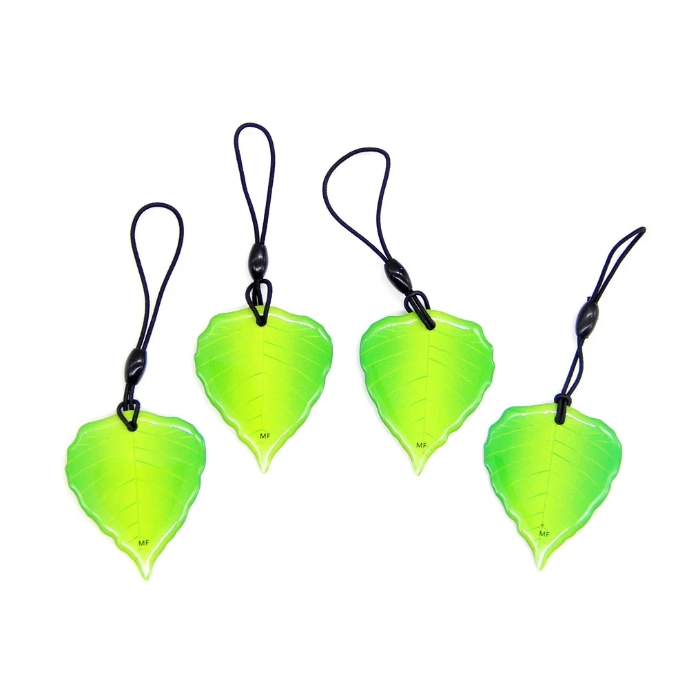 1/2/3/4Pcs UID Changeable Rewritable S50 1K 13.56Mhz Pattern Keyfob RFID Token Tag Badge Keychain Access Control Card