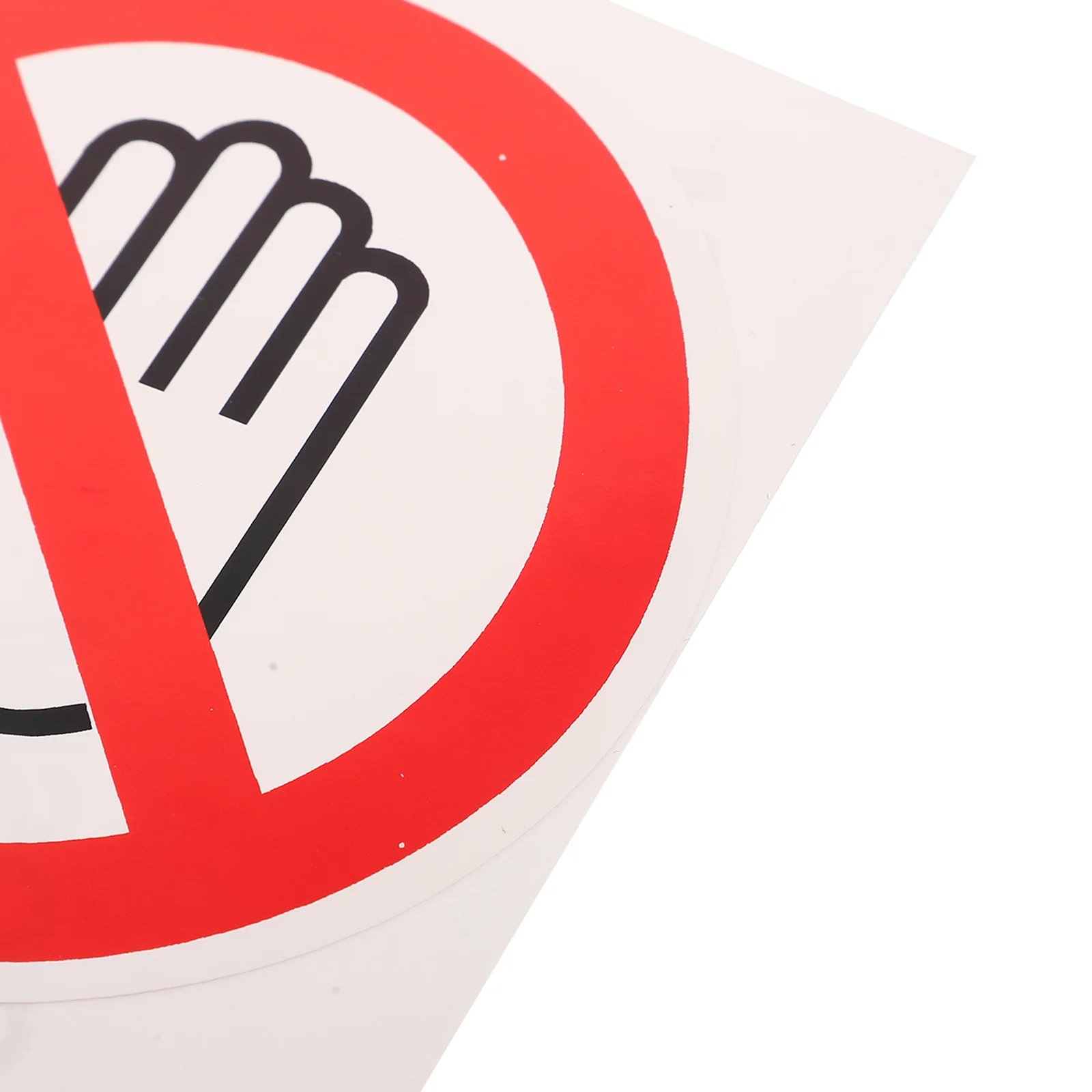 Warning Sign Decals Safety Labels Stickers Caution Danger Not Touch Self-adhesive Vinyl