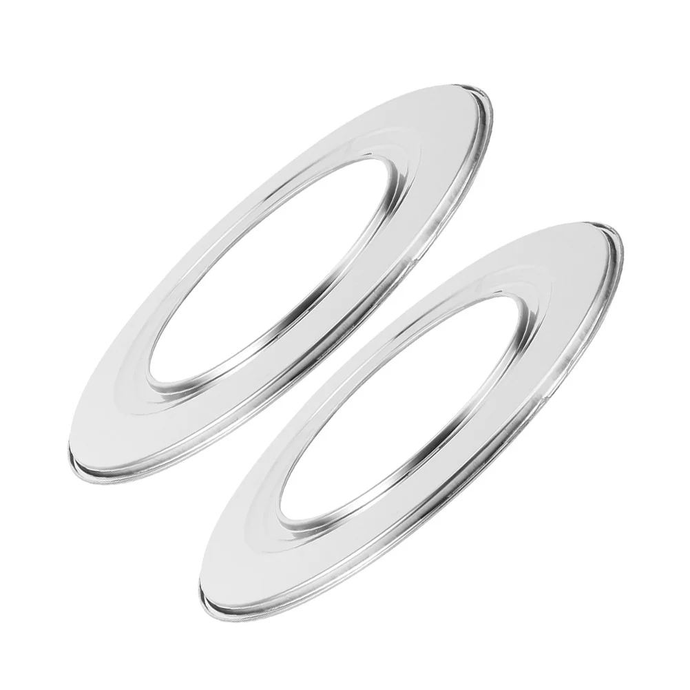 

2Pcs Stainless Steel Steamer Ring Steaming Tray Round Steamer Rack for Cooking Dumplings Vegetables Seafood Dim Sum