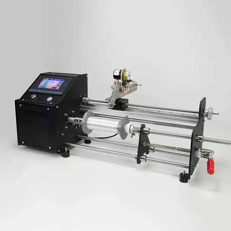 1pcs fiber winding machine unilateral layer plus parallel winding stranded wire