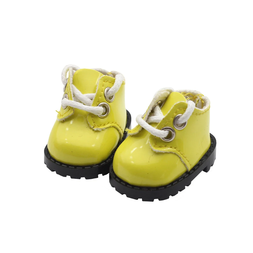 LABUBU Leather Shoes Suitable for 17cm Cotton Dolls Shoes Boots Toys Casual Sports Shoes Dolls Accessories DIY Doll Toys