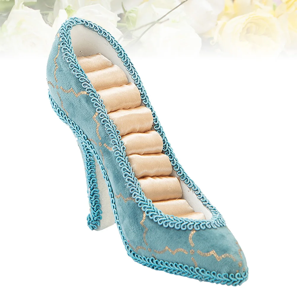 Affordable Blue Gilding Jewelry Holder Eye-Catching Decoration Gift Wedding Birthday Jewelry Storage Rack Display Rack