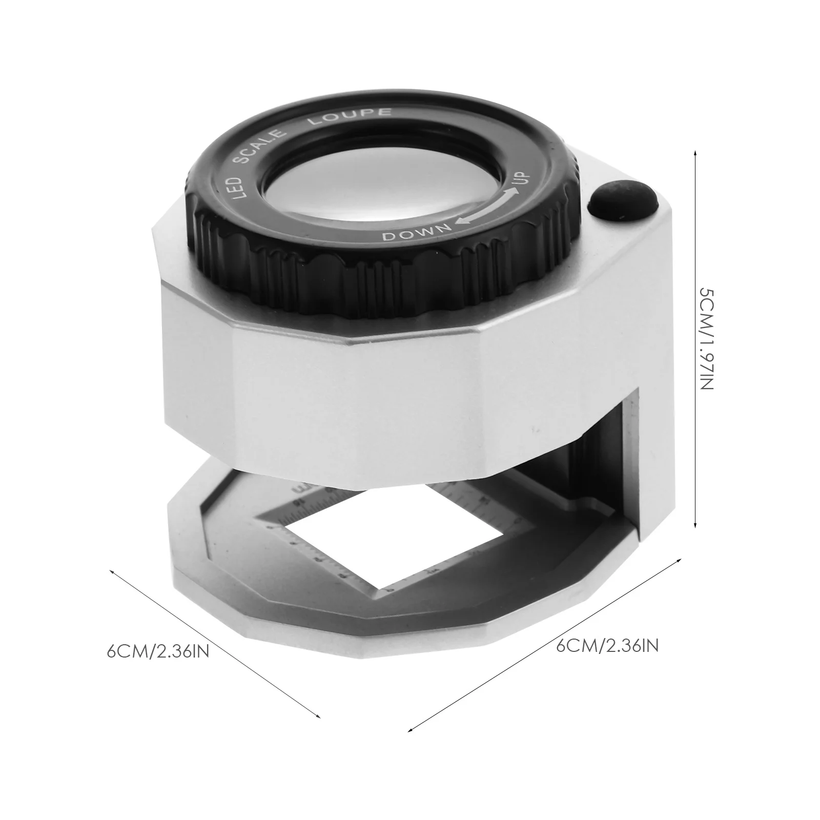 

Currency Detecting Magnifier 30X LED Light Pocket Size Jewelry Magnifier for Collectors and Connoisseurs Magnifying Glass