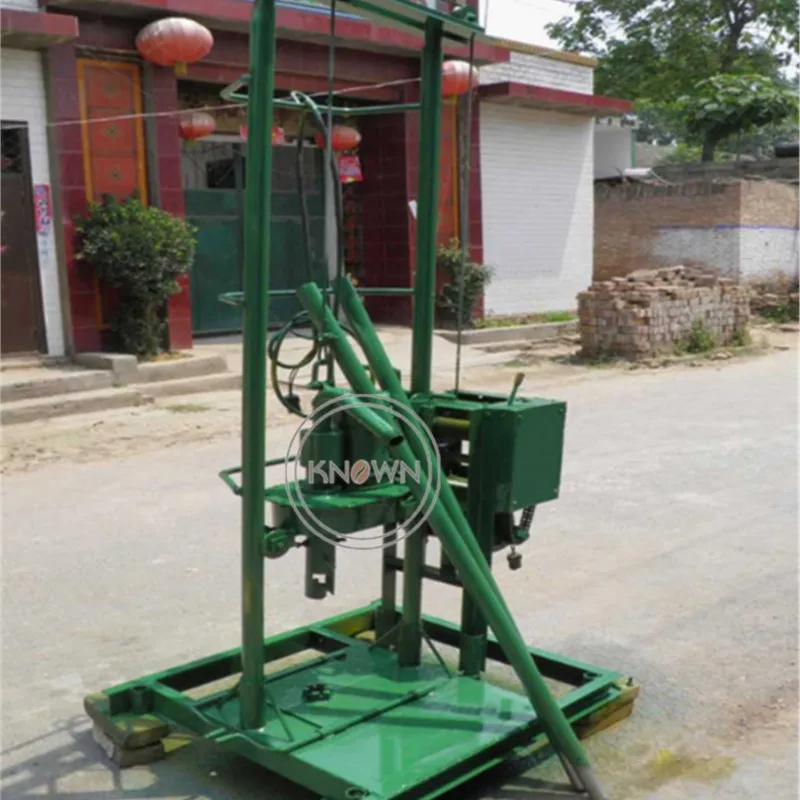 Well Drilling Machine Simple Durable Borehole Rig Customized Water Well Drilling Machine Light Weight Rotary Type