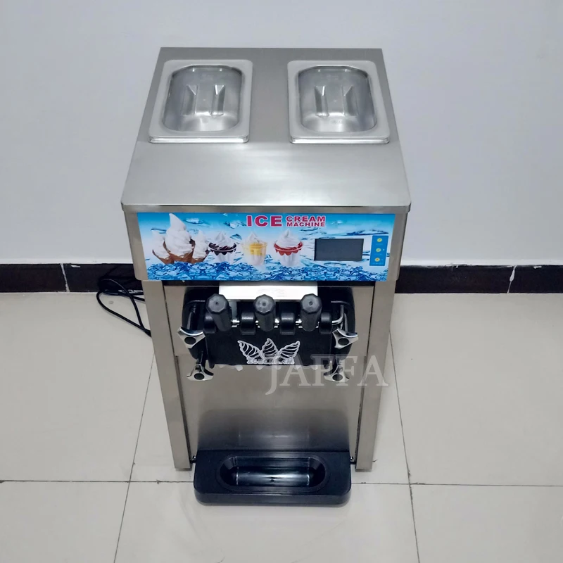 Top Selling New Digital Commercial Ice Cream Maker Machines With Corn Fruit & Chocolate Options Automated